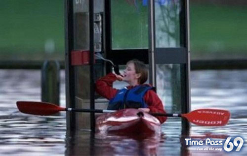Funny Activitiy During Flood