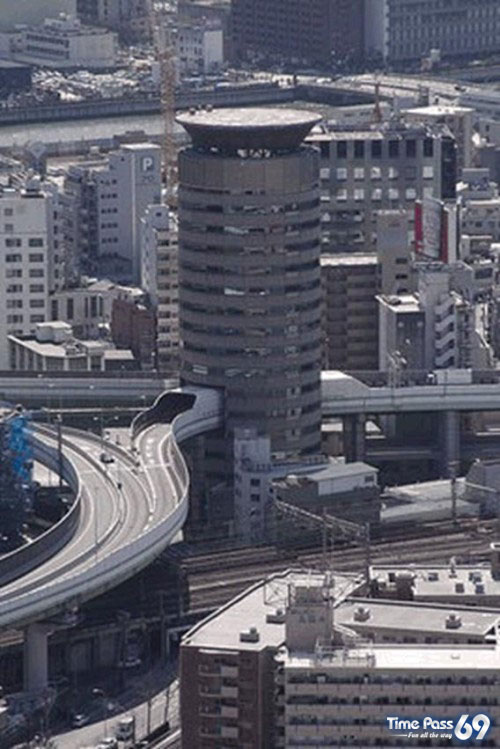 Highway Passing Through A Building