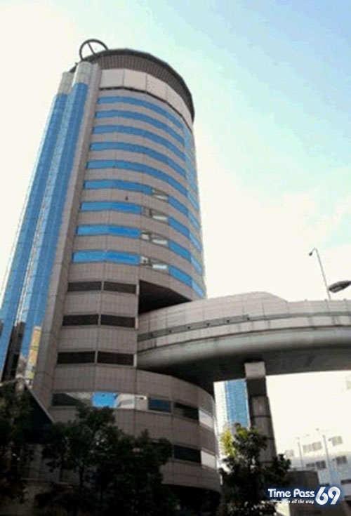 Highway Passing Through A Building