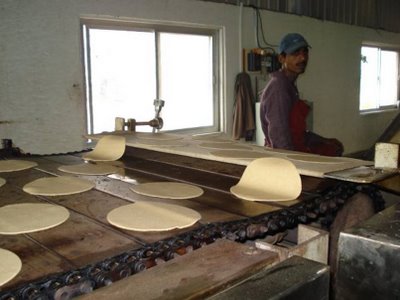 A Hygienic way of Mass Production of Chapatti