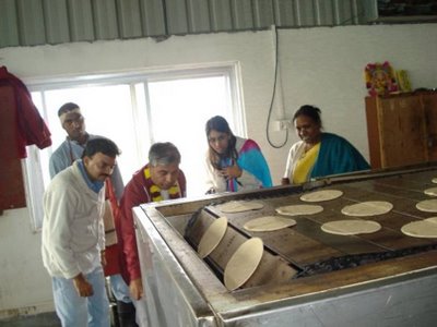 A Hygienic way of Mass Production of Chapatti