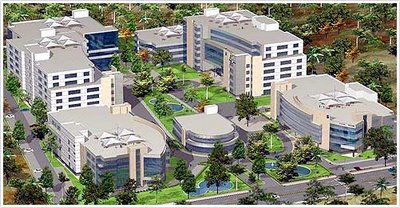 Architecture of Corporate Offices Residential Towers in Bangalore