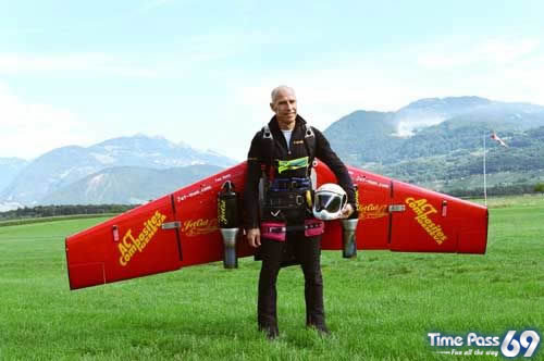 Human Flying Jet Machine