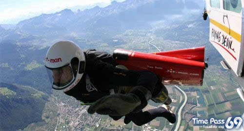 Human Flying Jet Machine