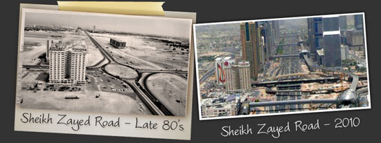 Dubai Then and Now