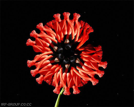 Human Flowers
