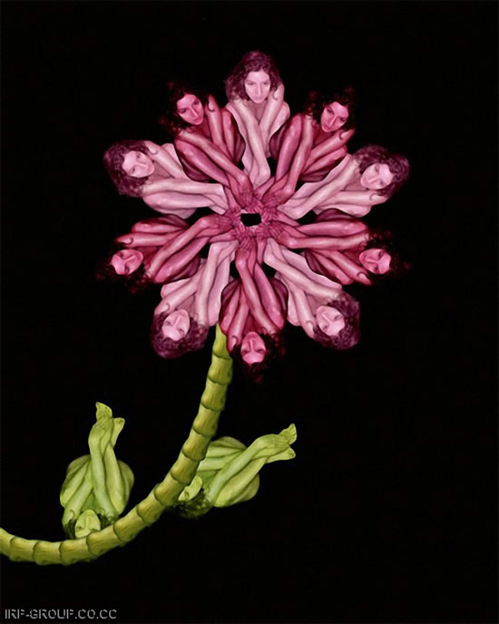 Human Flowers