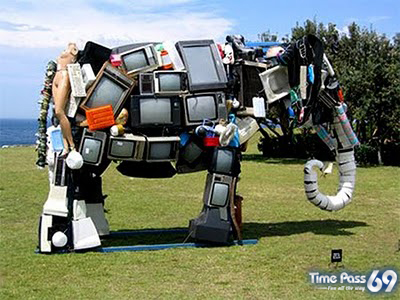Creative Recycled Sculptures