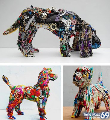 Creative Recycled Sculptures