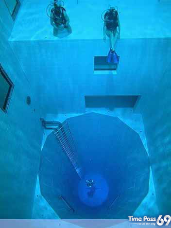 Deepest Swimming Pool in The World -  Nemo 33