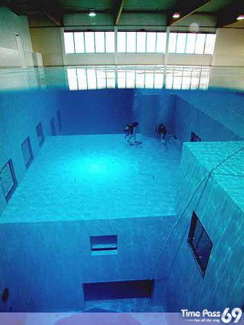 Deepest Swimming Pool in The World -  Nemo 33