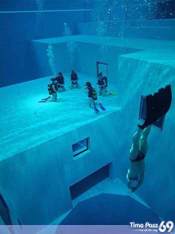 Deepest Swimming Pool in The World -  Nemo 33