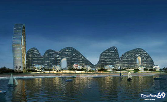 Fake Hills Mega Structure by Mad Architects
