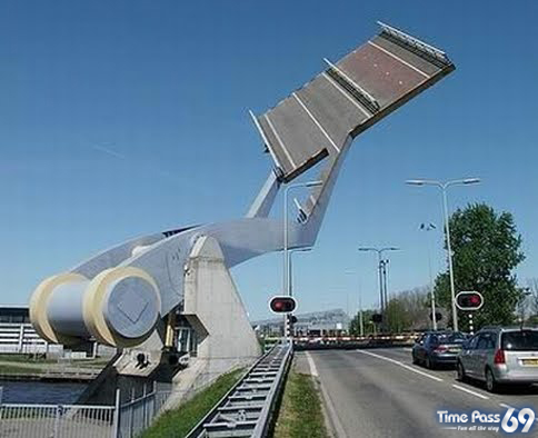 Flying Bridge  Amazing Bridge in Netherlands