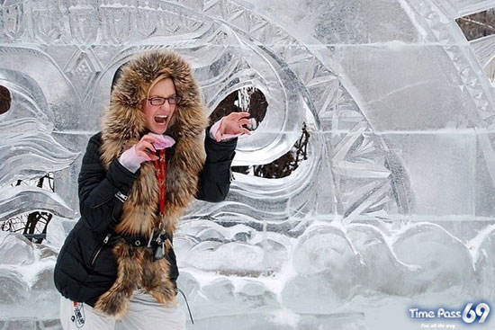 Ice City in The World of Ice Sculptures