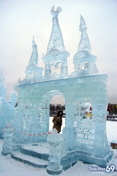 Ice City in The World of Ice Sculptures