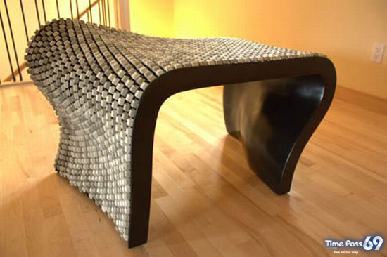 Keyboard Bench  Enclosed with 2000 Keys