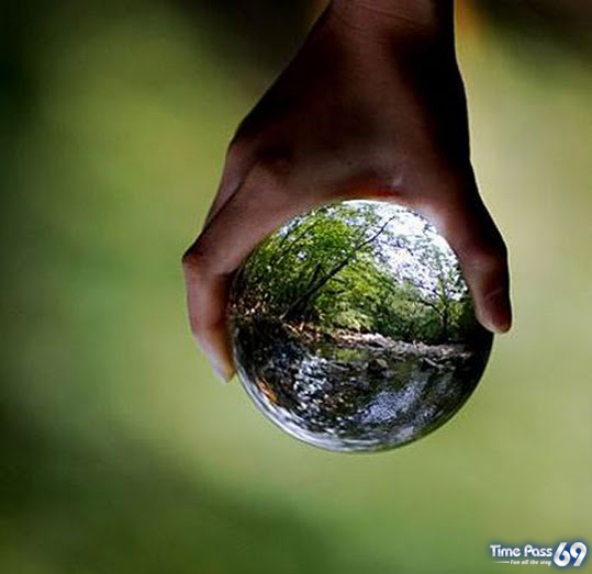 Looking Through The Crystal Ball  Amazing Photos