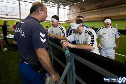 Soccer For The Blind Tournament in Russia