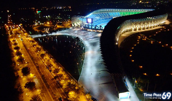 World First Solar Powered Stadium  Taiwan
