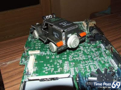 Computer Chips to Jeep  Creative Photos