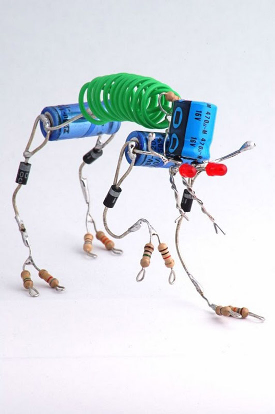 How to turn Spare Radio Parts into Art