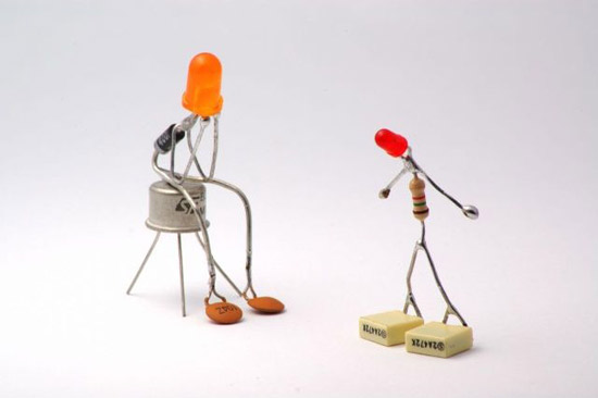 How to turn Spare Radio Parts into Art