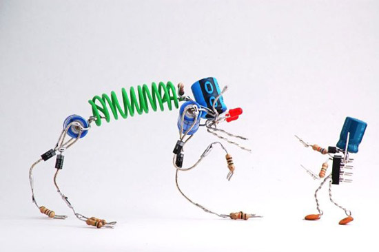 How to turn Spare Radio Parts into Art