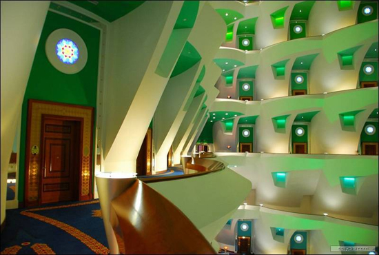 Interiors of Burj Dubai  Not a Bad Piece of Architecture