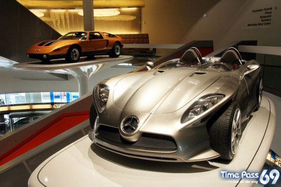 Mercedes Benz Museum In Stuttgart