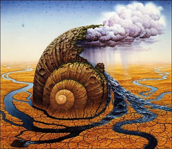 Fantastic illustrations by Jacek Yerka