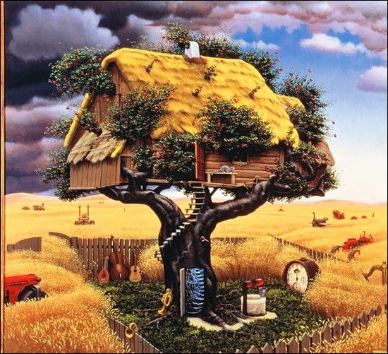 Fantastic illustrations by Jacek Yerka