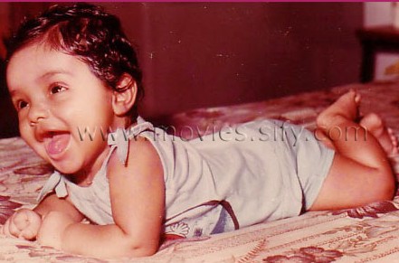 Actress Asin Childhood Photos