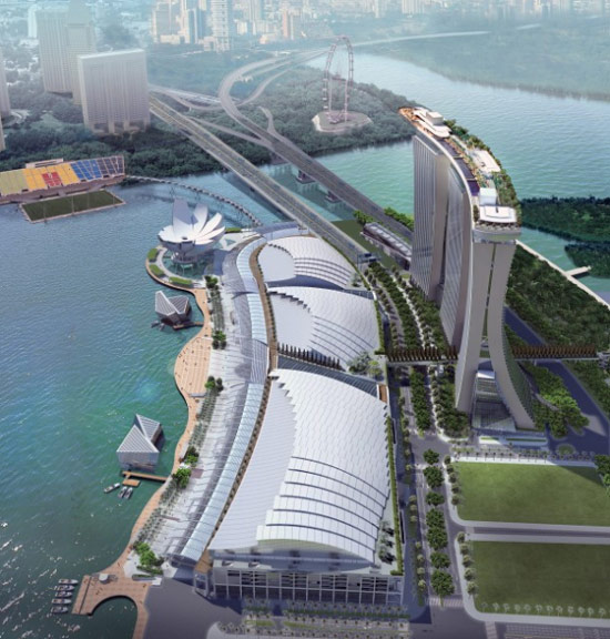 Marina Bay Sands Sky Park in Singapore