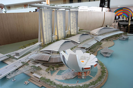 Marina Bay Sands Sky Park in Singapore