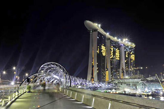 Marina Bay Sands Sky Park in Singapore