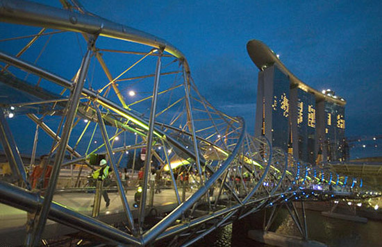 Marina Bay Sands Sky Park in Singapore