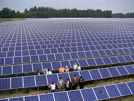 World Largest Solar Plant Ordos China
