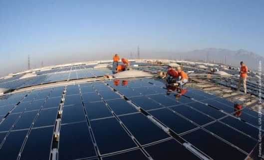 World Largest Solar Plant Ordos China