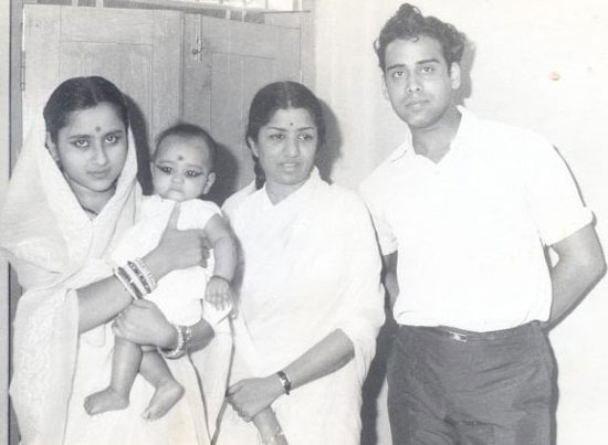 Lata Mangeshkar Family Photos