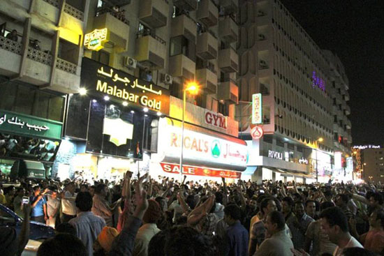 After India winning the World Cup 2011 Meena Bazar Dubai