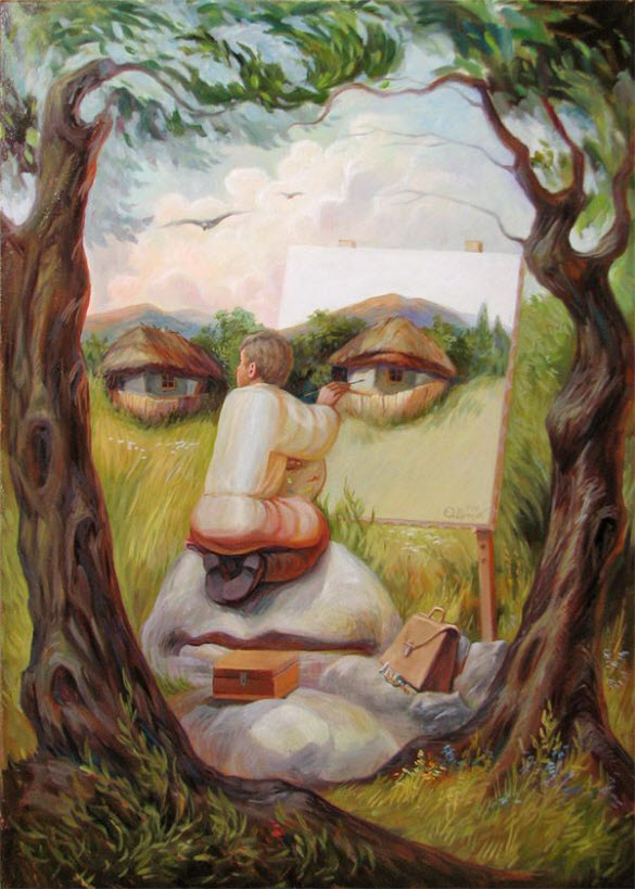 Outstanding Illusion Paintings Art