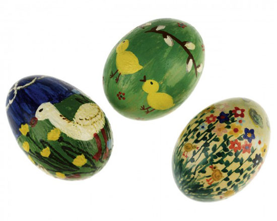 Beautifully Decorated Eggs