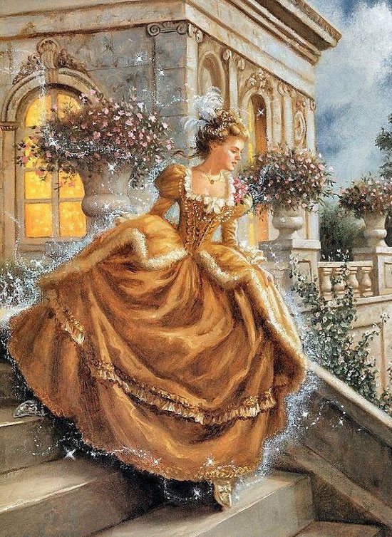 Cinderella Story in Classic Art Paintings