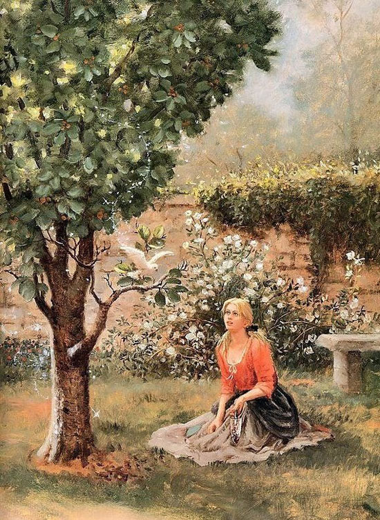 Cinderella Story in Classic Art Paintings