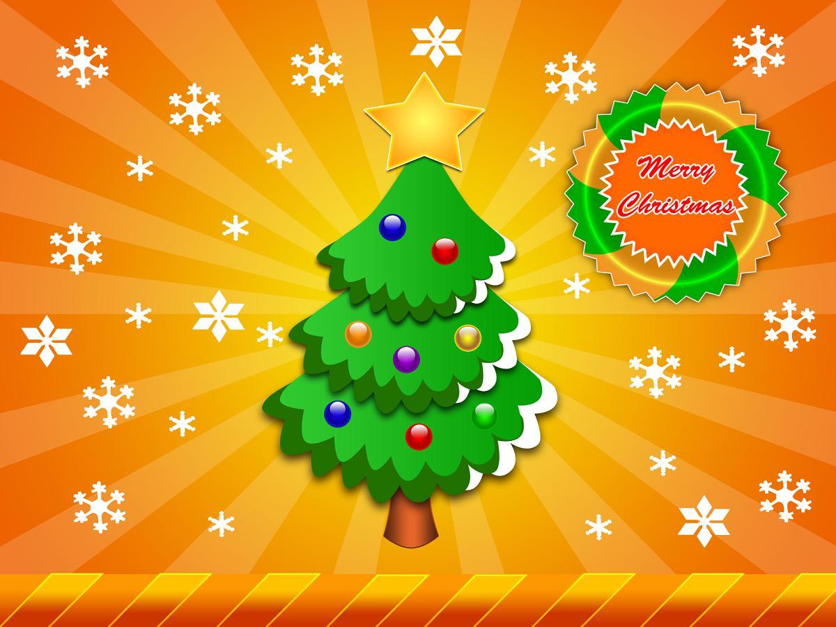 Merry Xmas Wall Papers