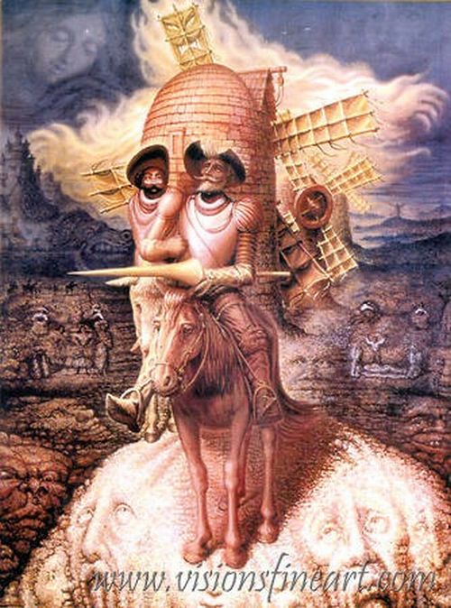 Staggering illusions by Octavio Ocampo II