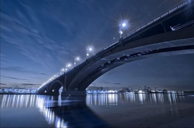 Awesome Examples of Light Photography-Amazing Bridges