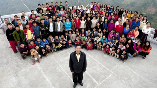 Man with World Largest Family