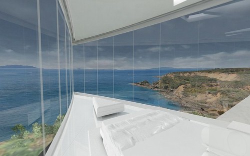 Stunning Crescent Shaped Luxury Villa Mahina House